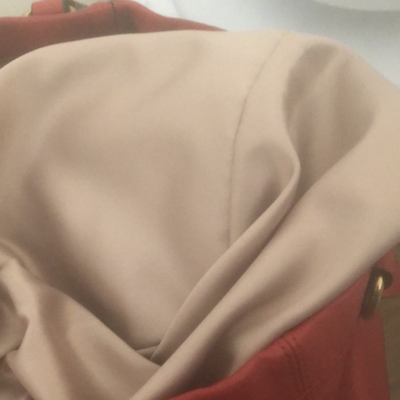 Red Leather Coach purse - Picture 4 of 8